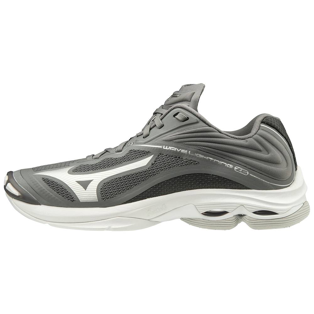 Scarpe Pallavolo Mizuno Wave Lightning Z6 Donna - Grigie - 89357-YSWZ